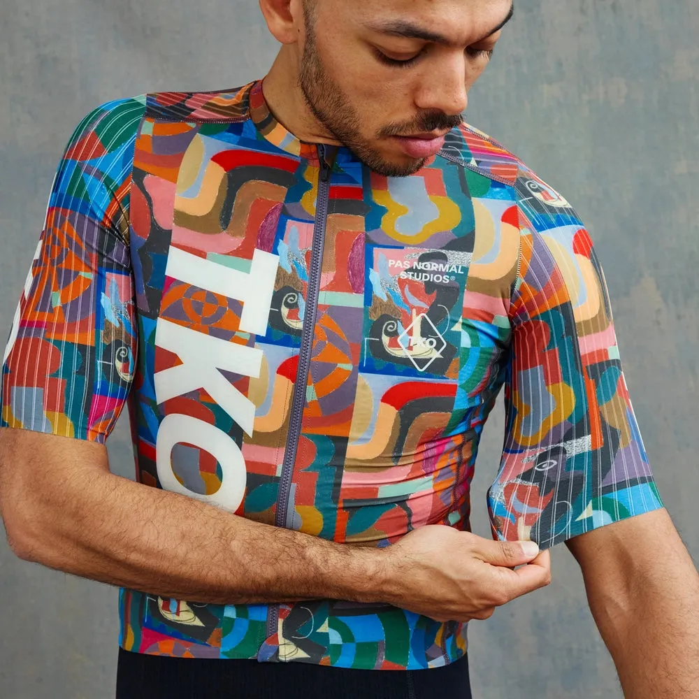 PAS NORMAL STUDIOS TKO Mens Essential Multi-Colored Light Jersey SS24 