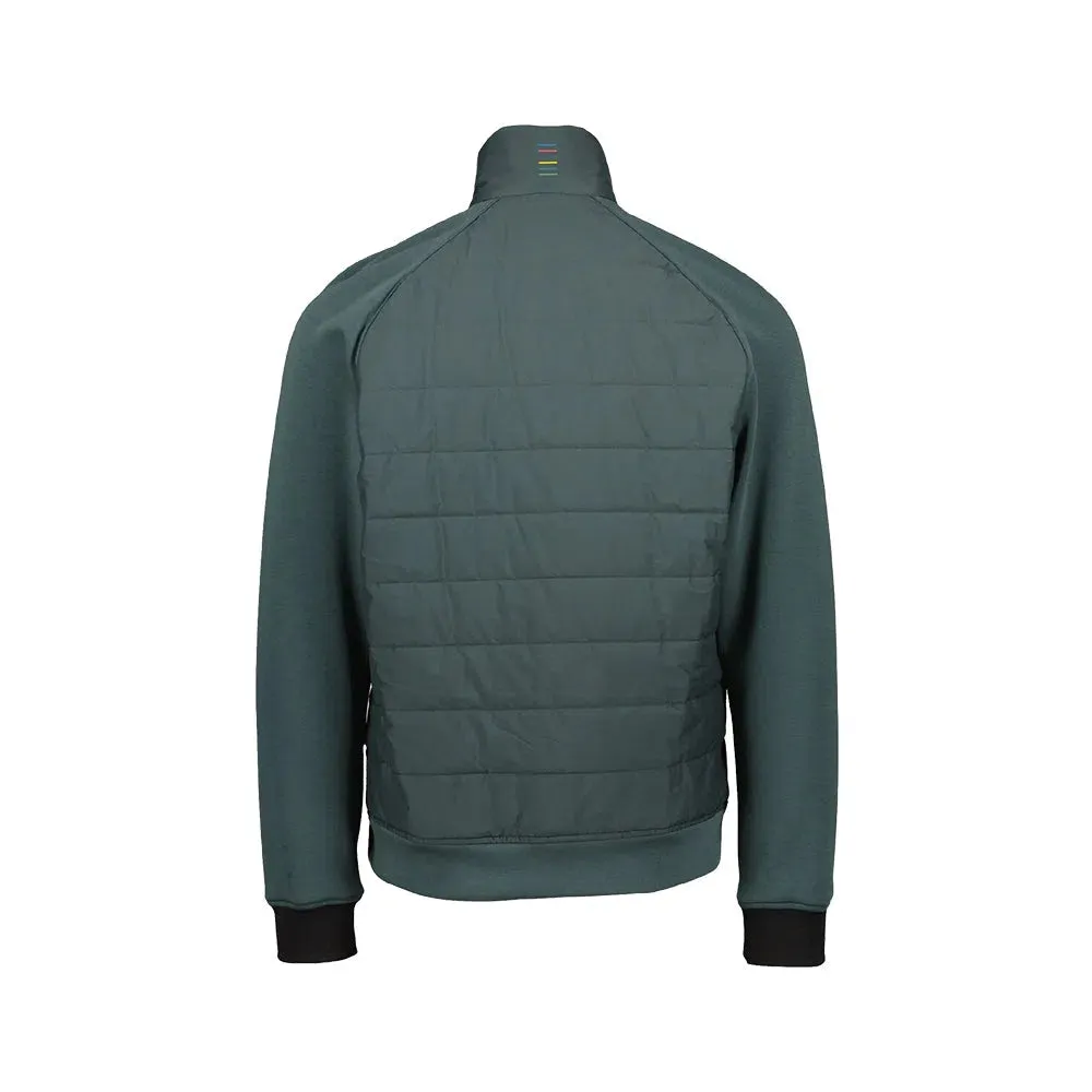 PAUL SMITH Mixed Media Jacket - Bottle Green