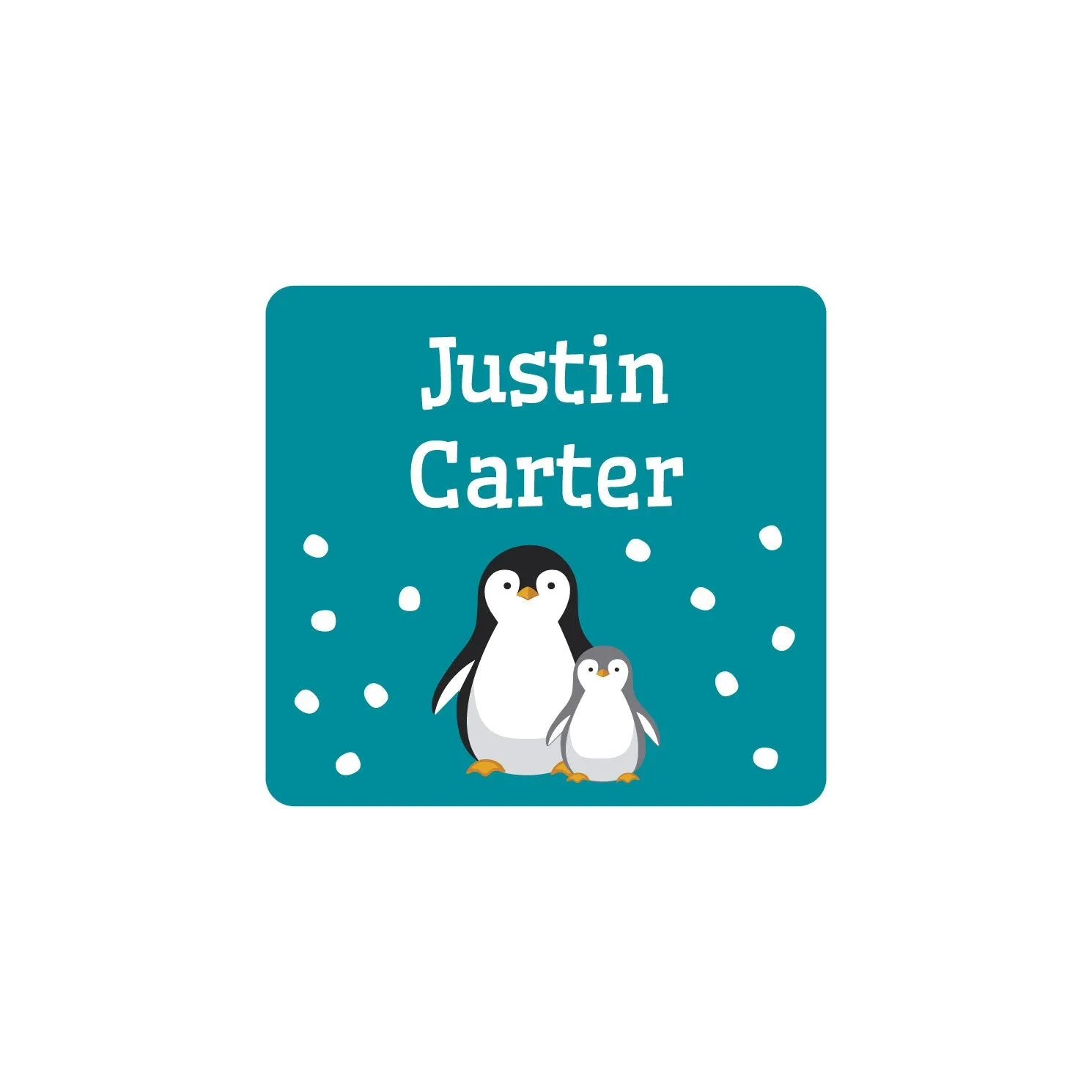 Penguins Clothing Labels