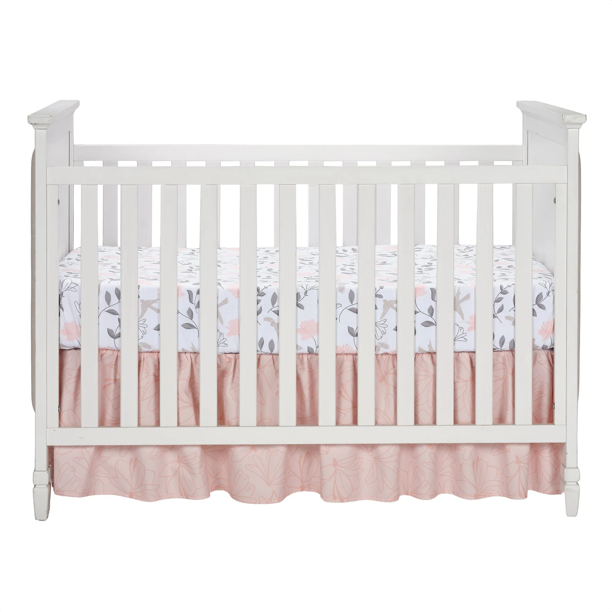 Petals Cotton Fitted Crib Sheet