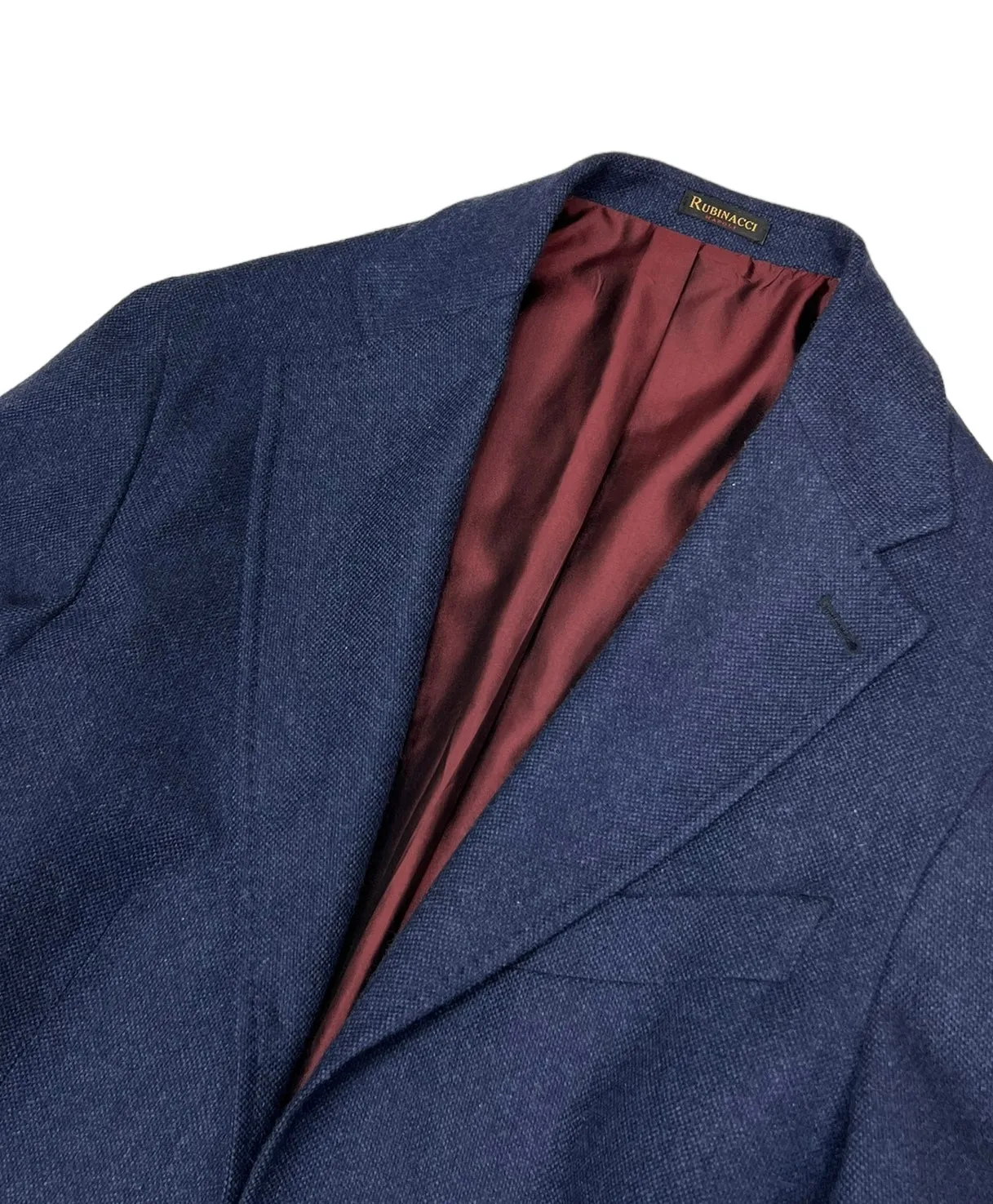 Rubinacci - Navy Unconstructed 100% Cashmere Sports Jacket 48