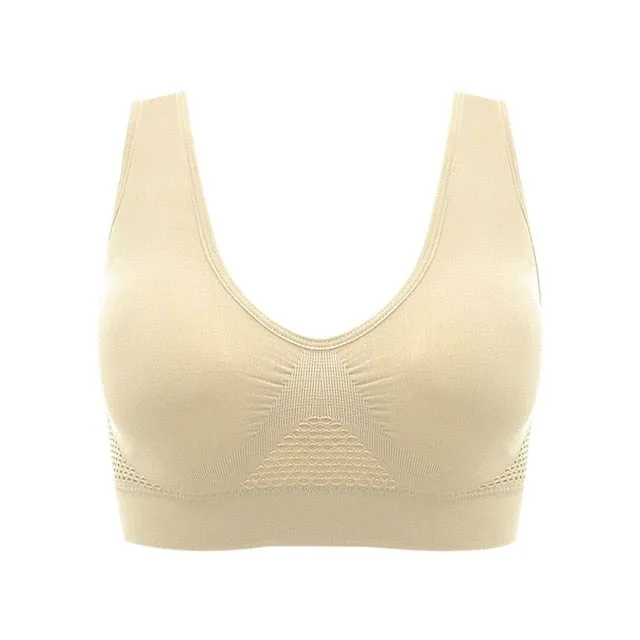Seamless Quick Dry Padded Yoga Bra