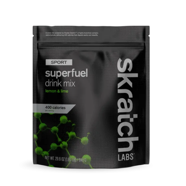 Skratch Labs Sports Superfuel Drink Mix Resealable Pouch 840g