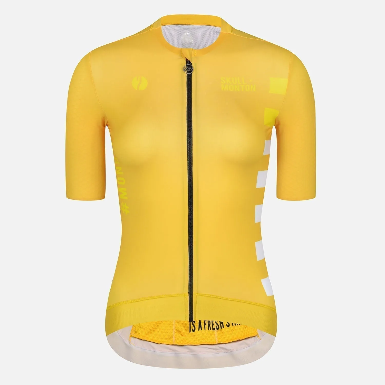 Skull Monton Cycling Jersey Womens Wednesday II Green