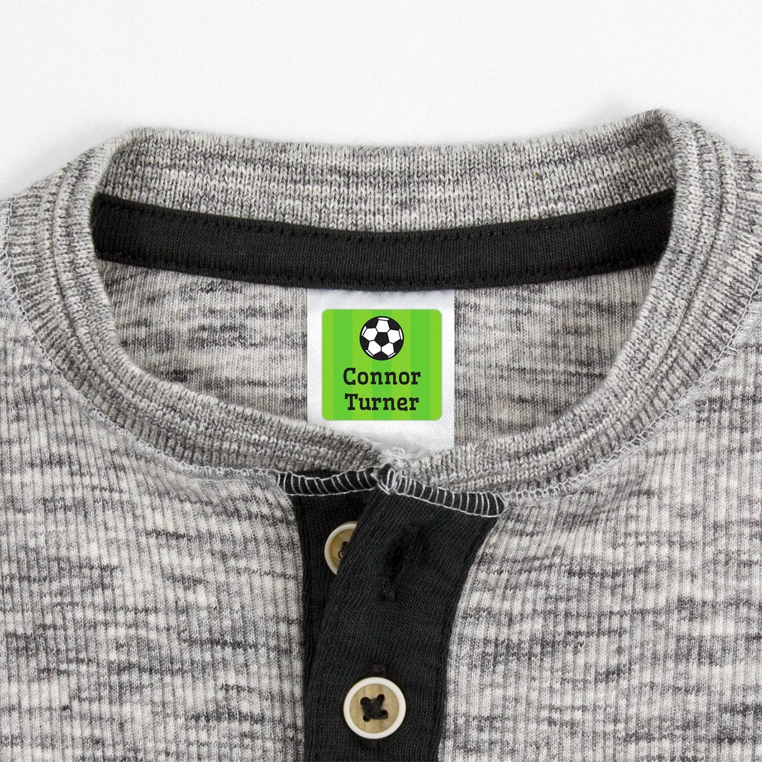Soccer Clothing Labels