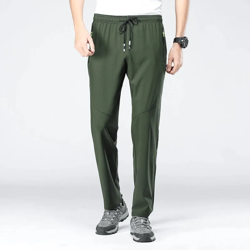 Sports Quick-Drying Men's Pants with Pockets - SF0228