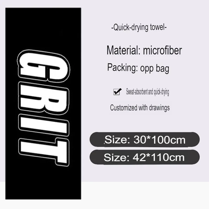 Sports Towel Microfiber Printed Pattern Quick-Drying Towel Yoga Gym Special Absorbent Towel