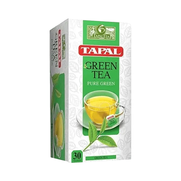 TAPAL PURE GREEN TEA BAGS 30PCS