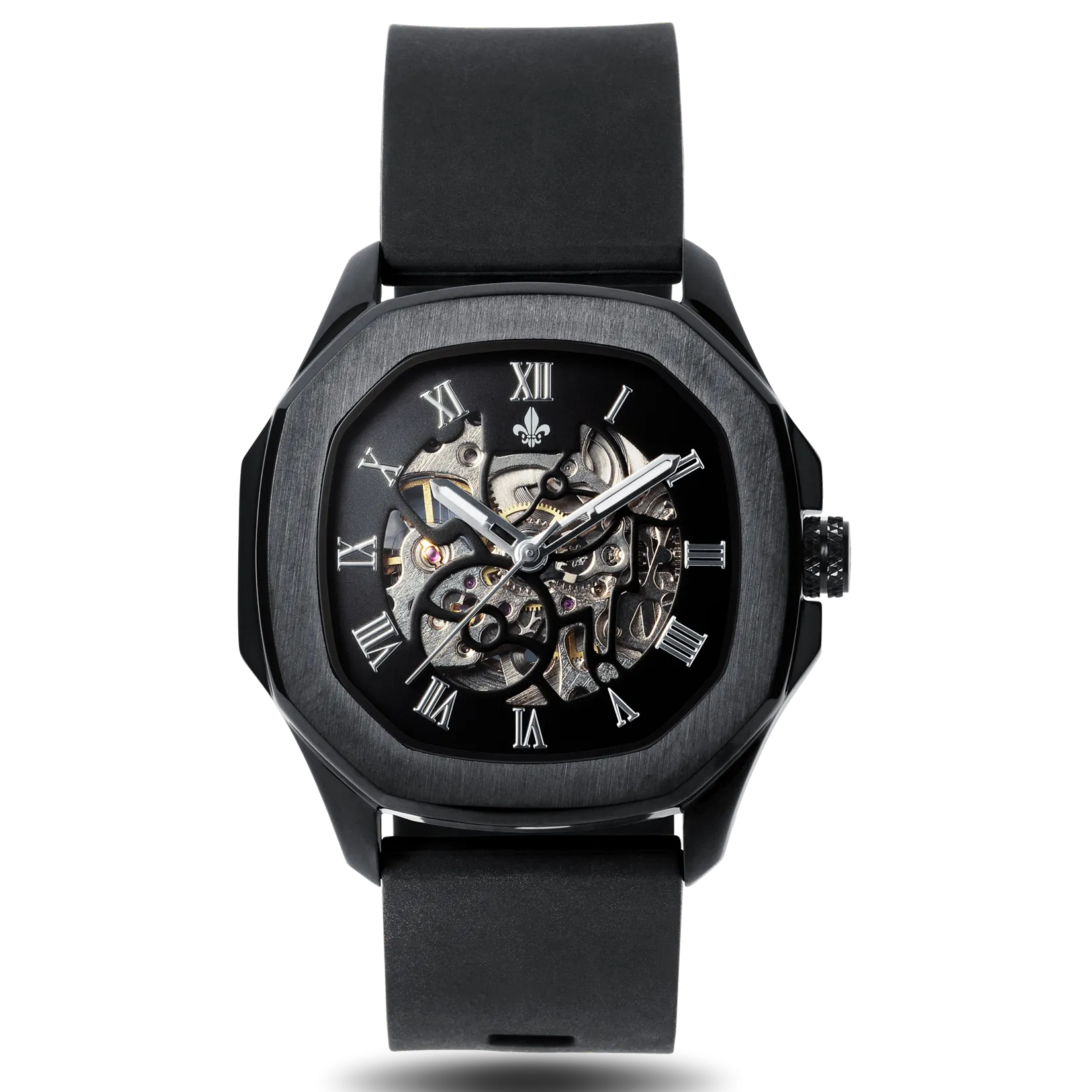 The Avalon Black   Grey Camo Strap