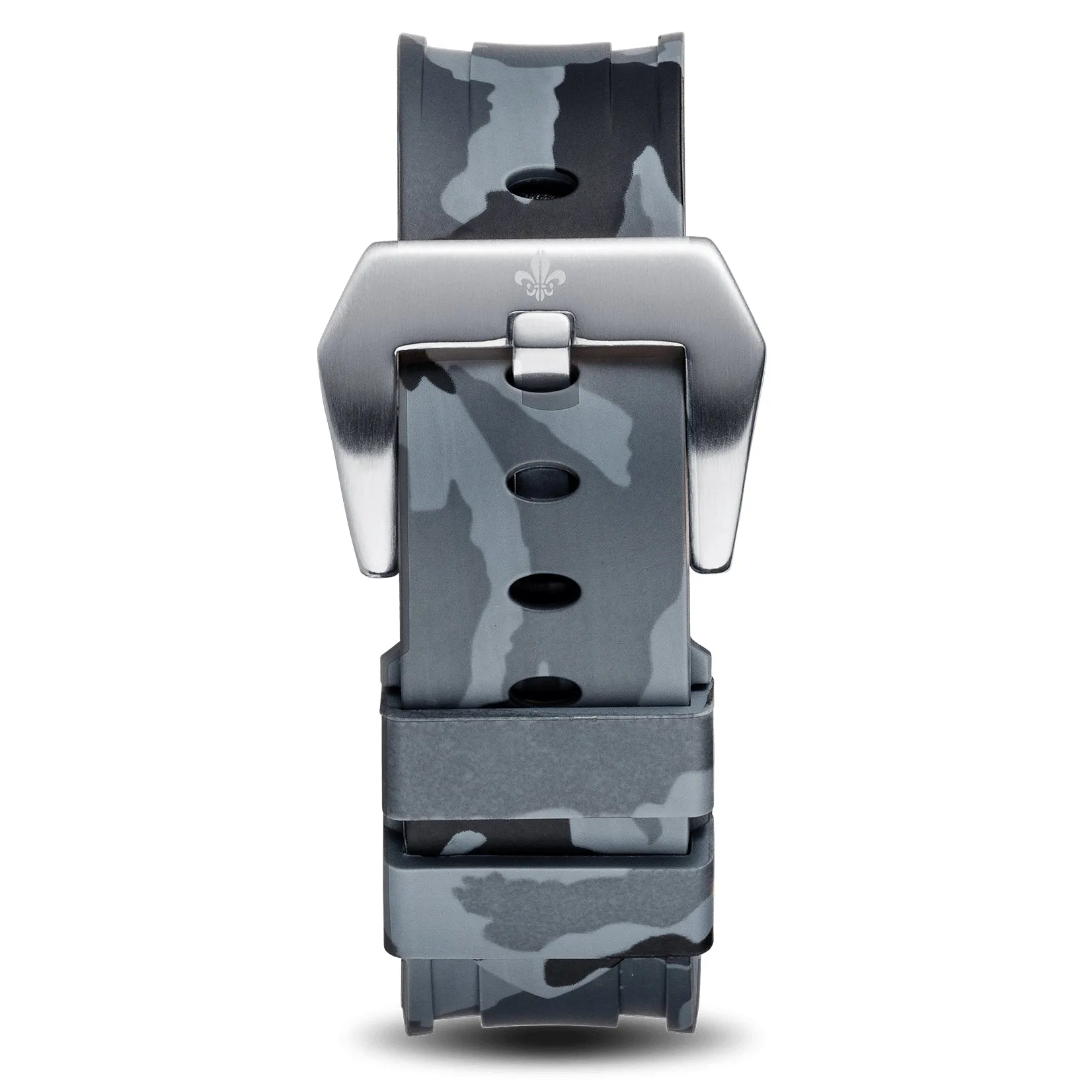 The Avalon Black   Grey Camo Strap