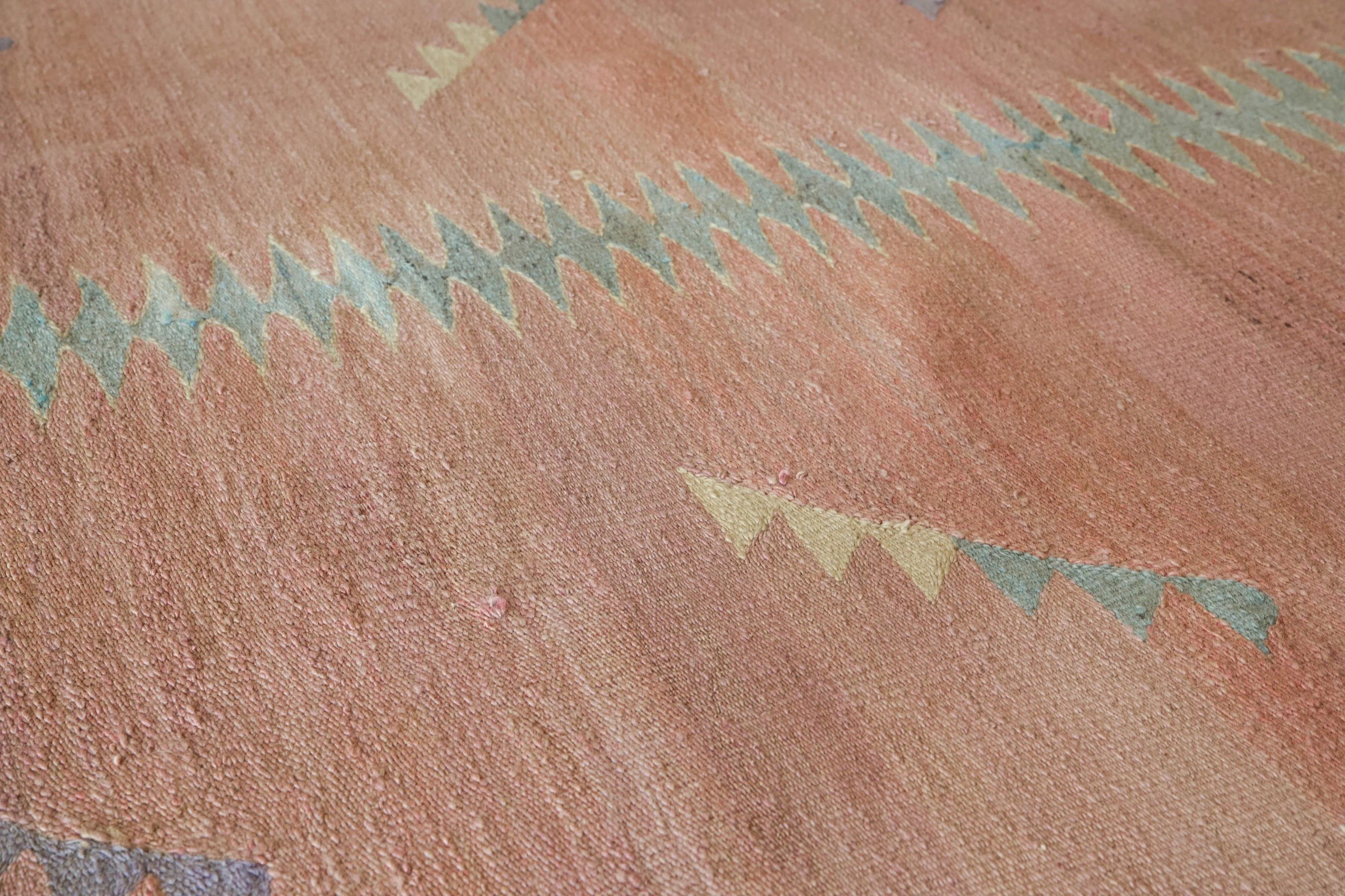 Vintage Bodrum Bos Kilim Rug 4'8"x8'