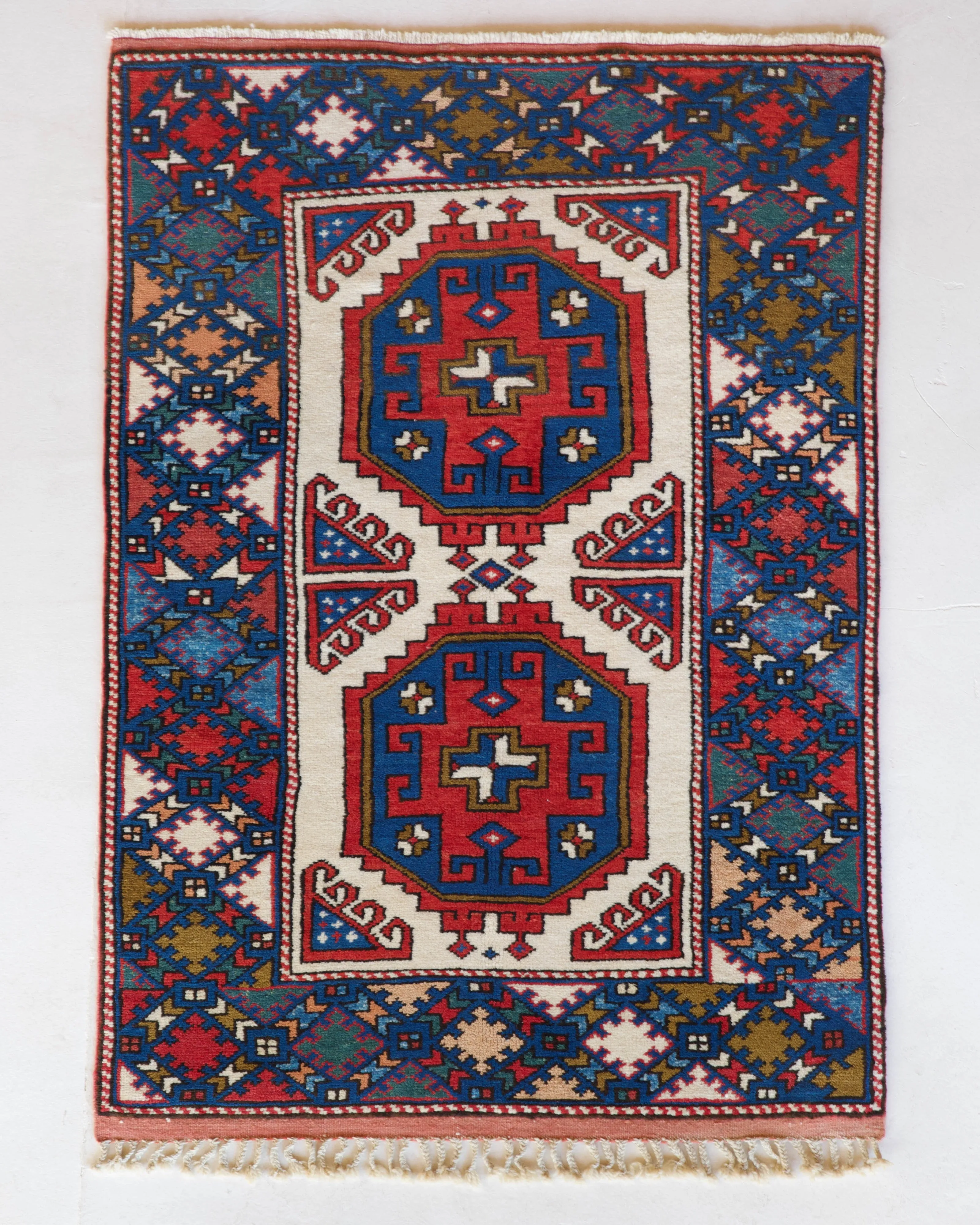 Vintage Canakkale Rug 3'2"x5'