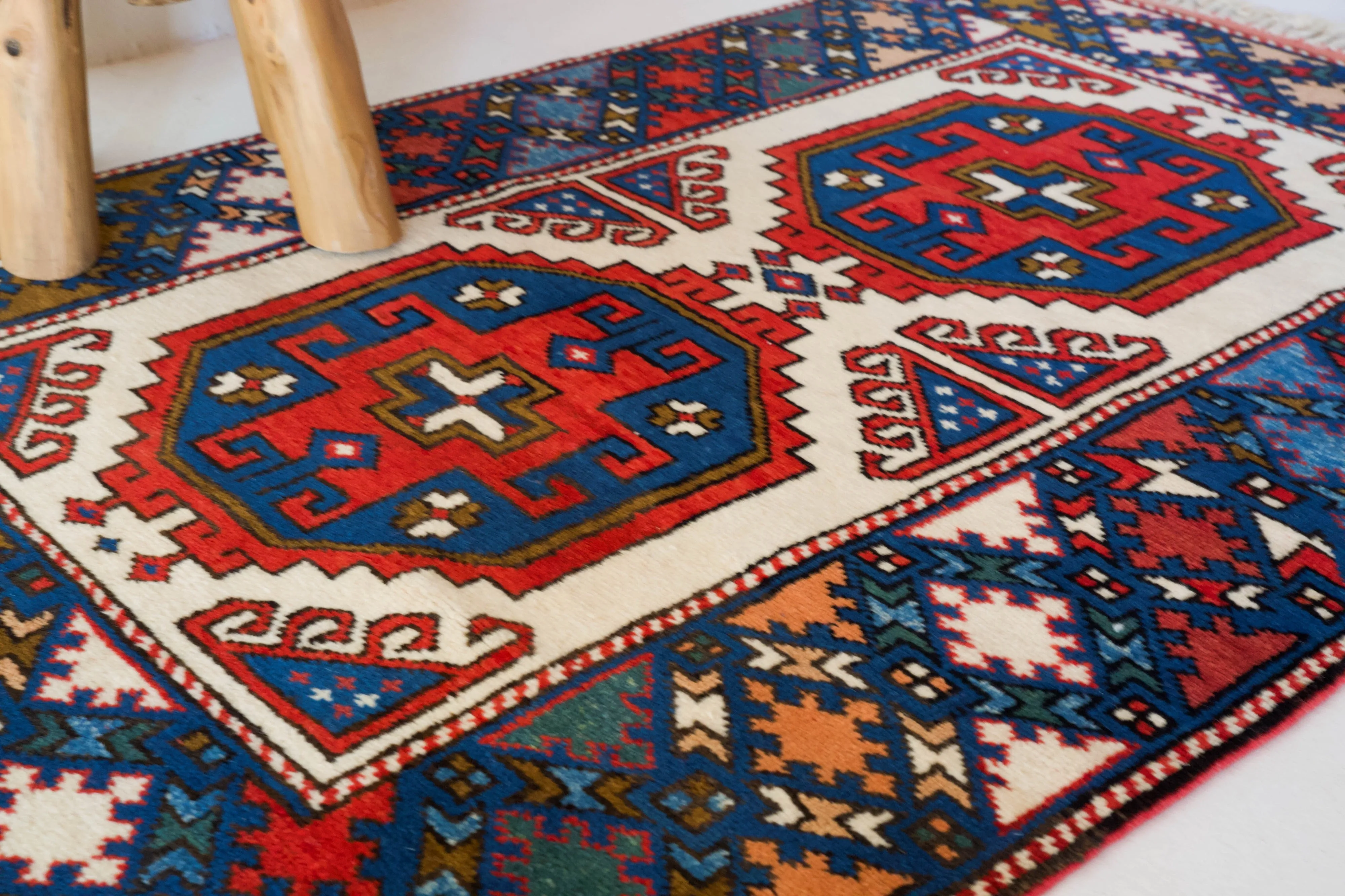 Vintage Canakkale Rug 3'2"x5'