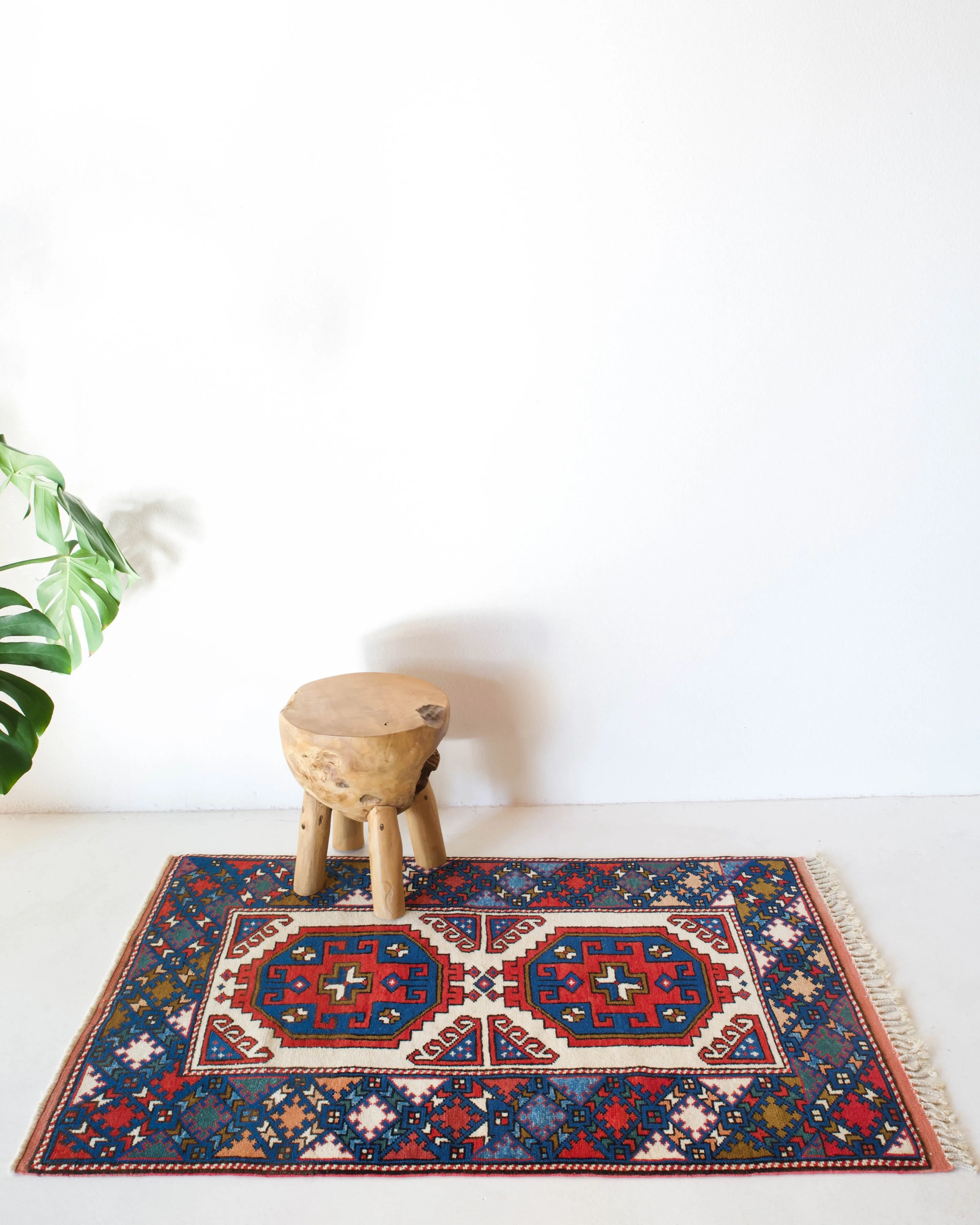 Vintage Canakkale Rug 3'2"x5'