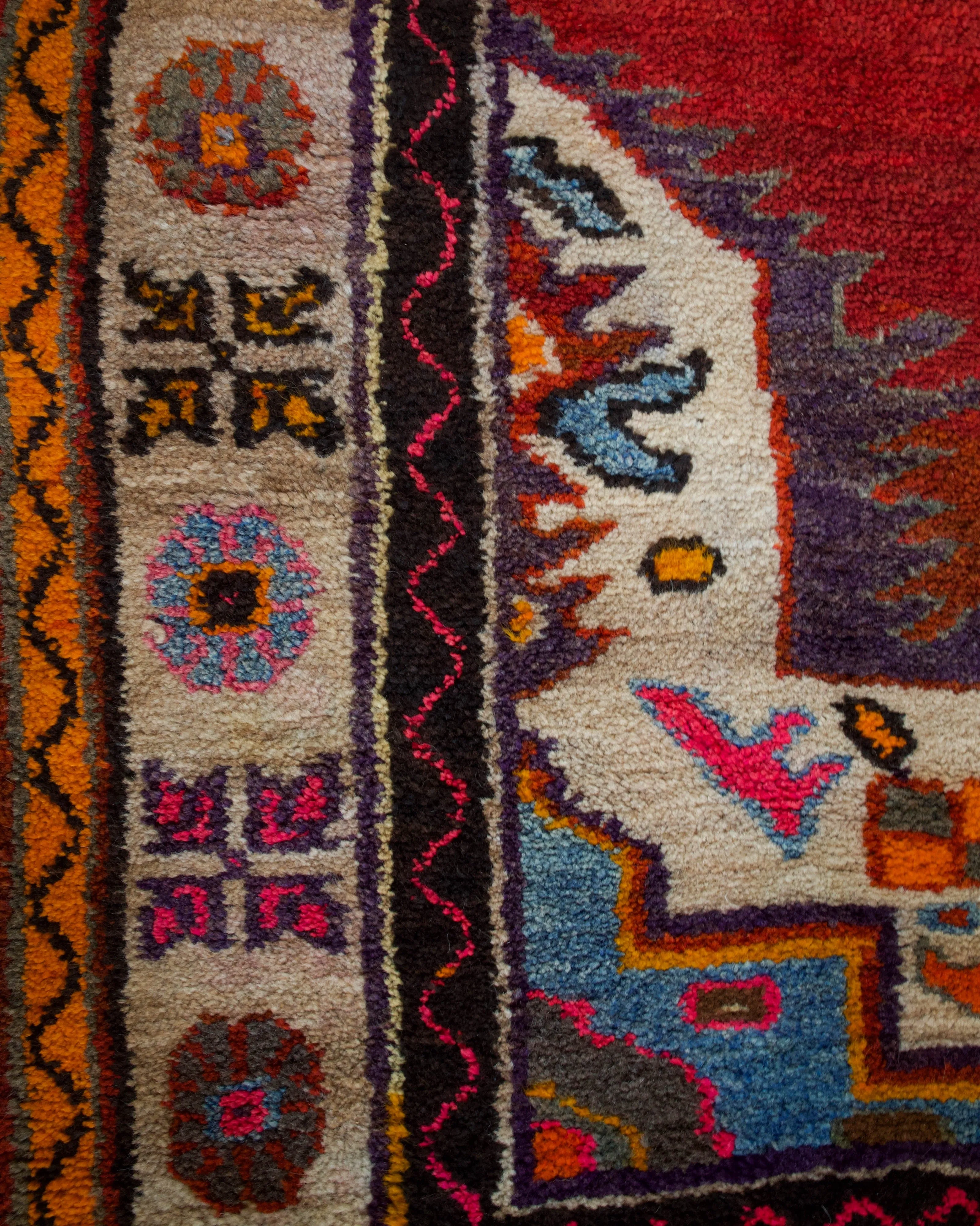 Vintage Eastern Anatolian Rug 7'2"x12'3"