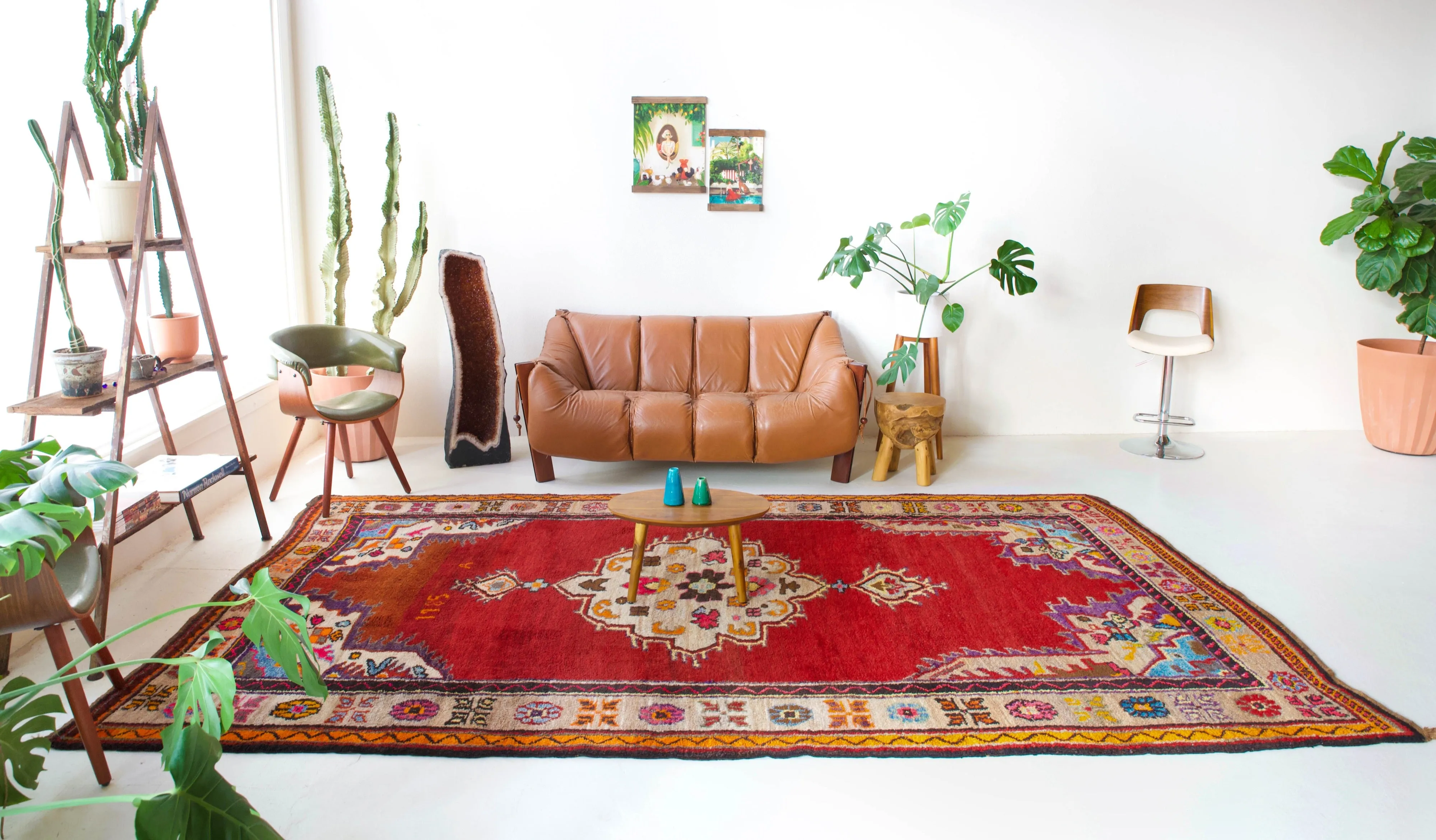 Vintage Eastern Anatolian Rug 7'2"x12'3"