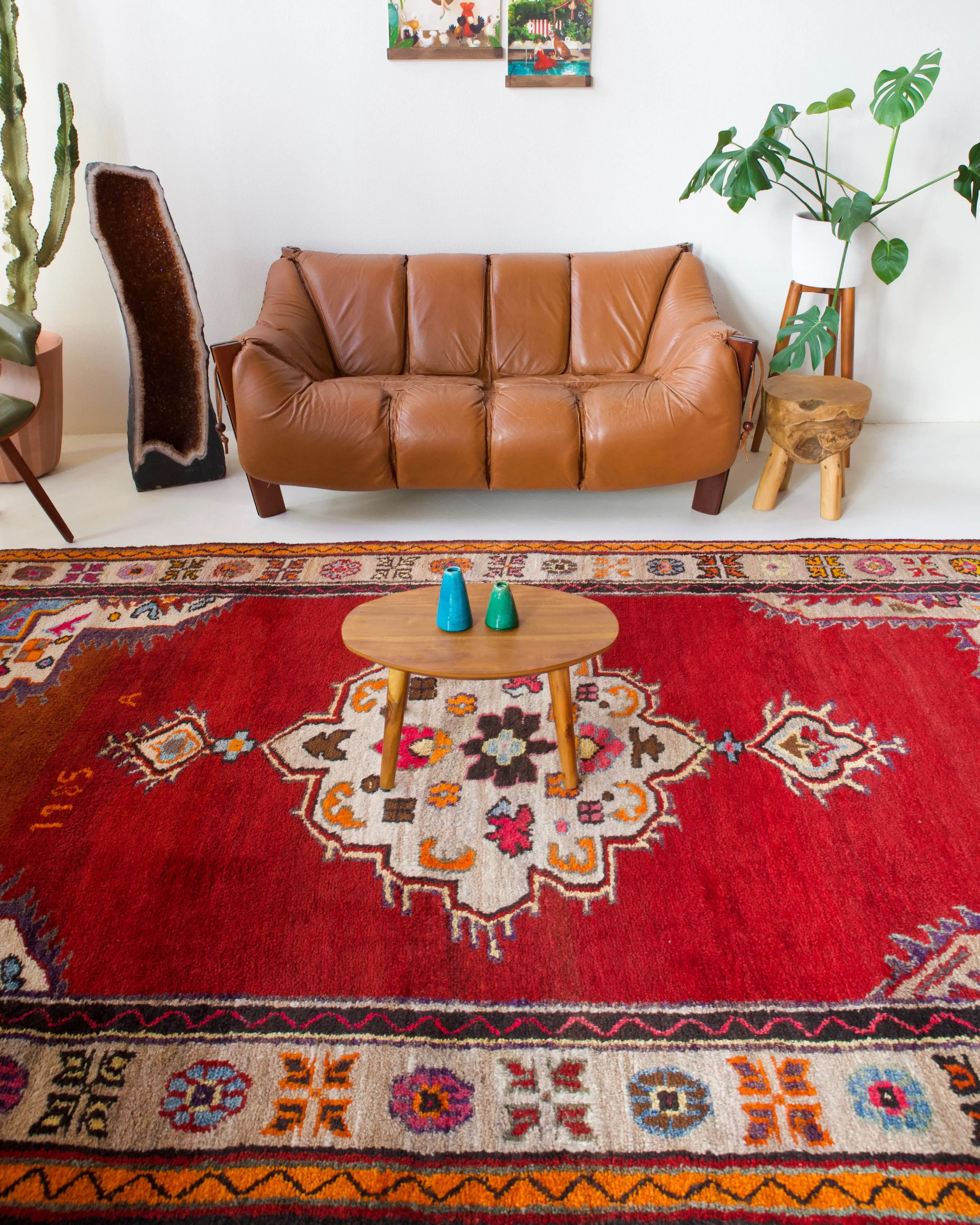 Vintage Eastern Anatolian Rug 7'2"x12'3"
