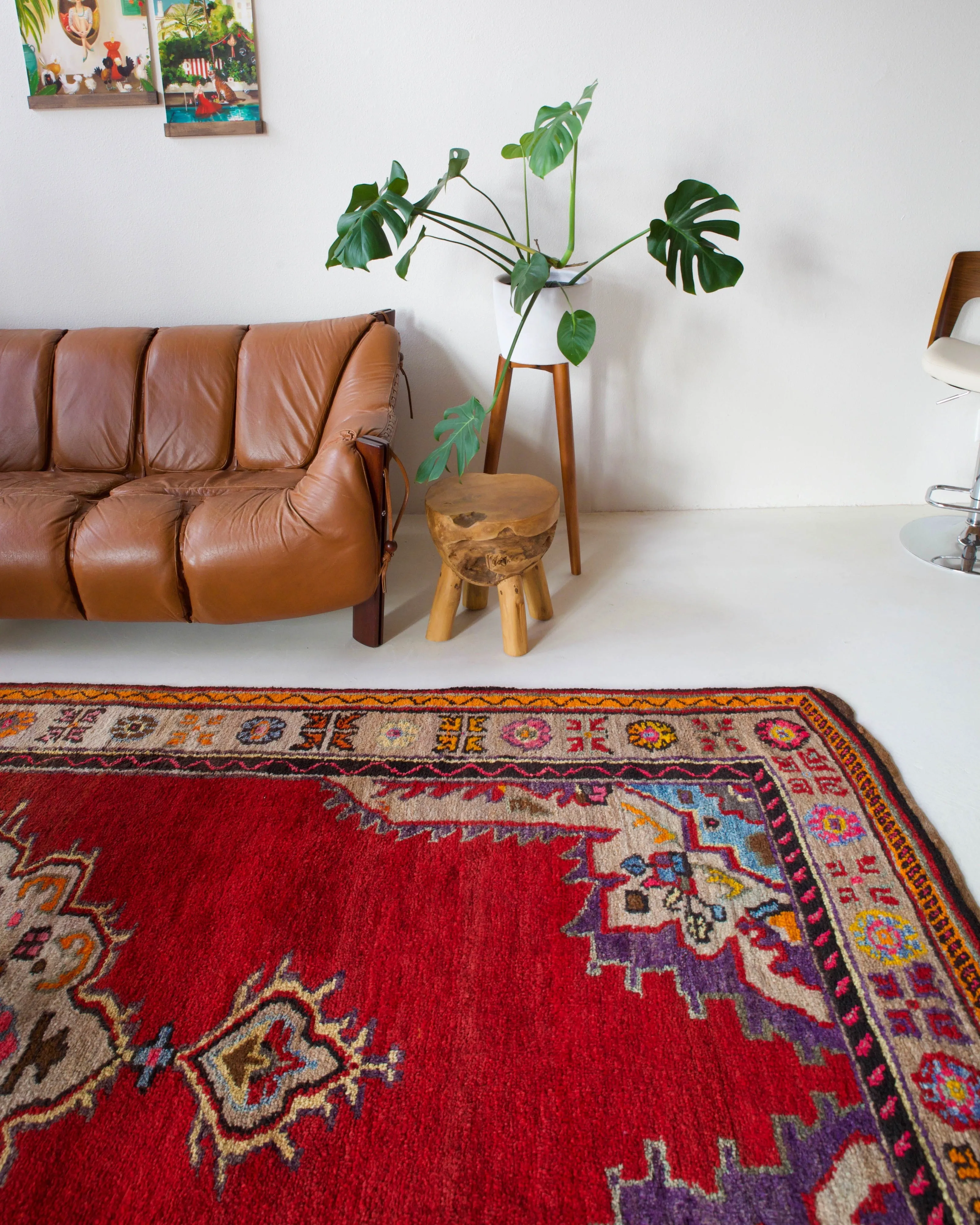 Vintage Eastern Anatolian Rug 7'2"x12'3"