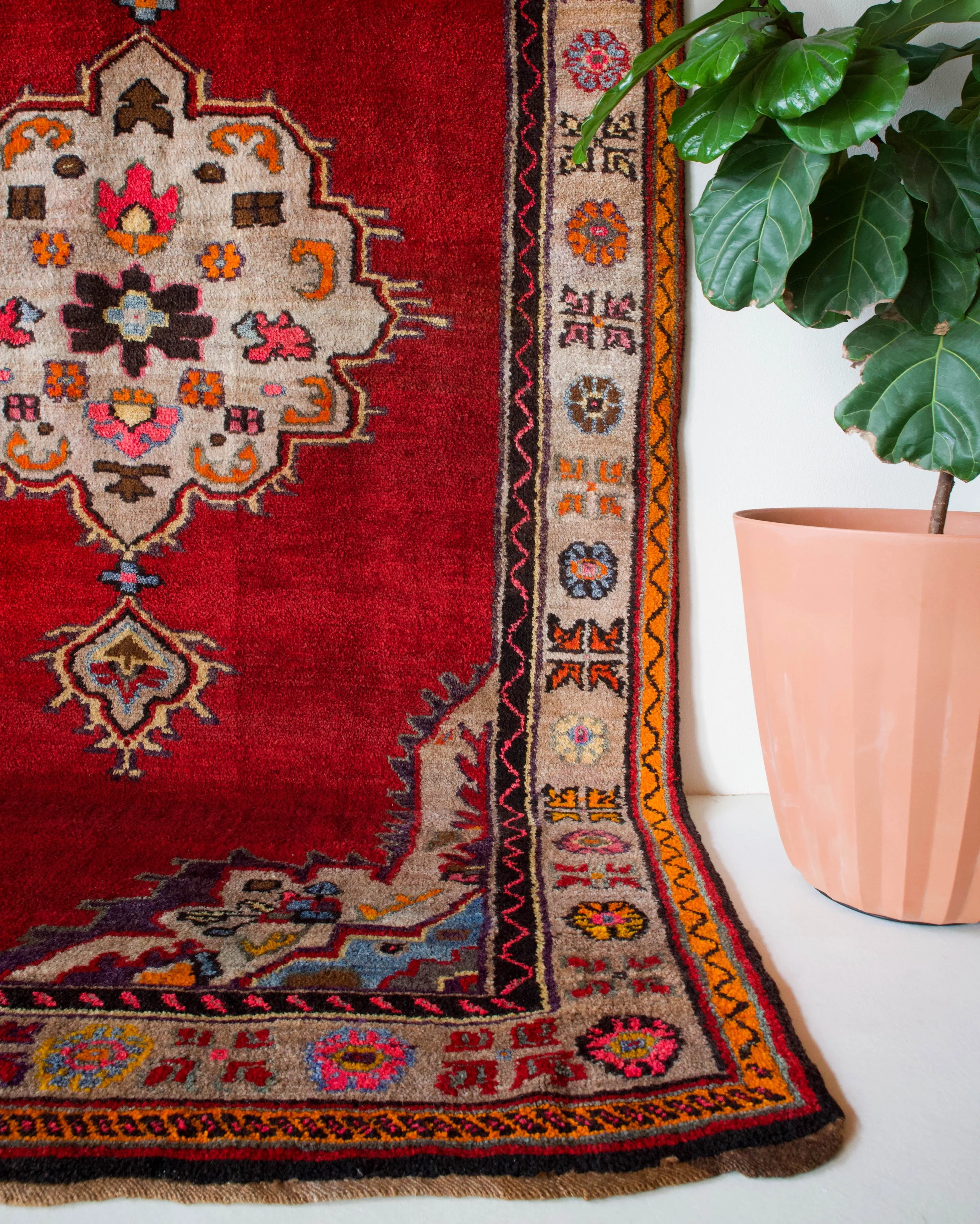 Vintage Eastern Anatolian Rug 7'2"x12'3"