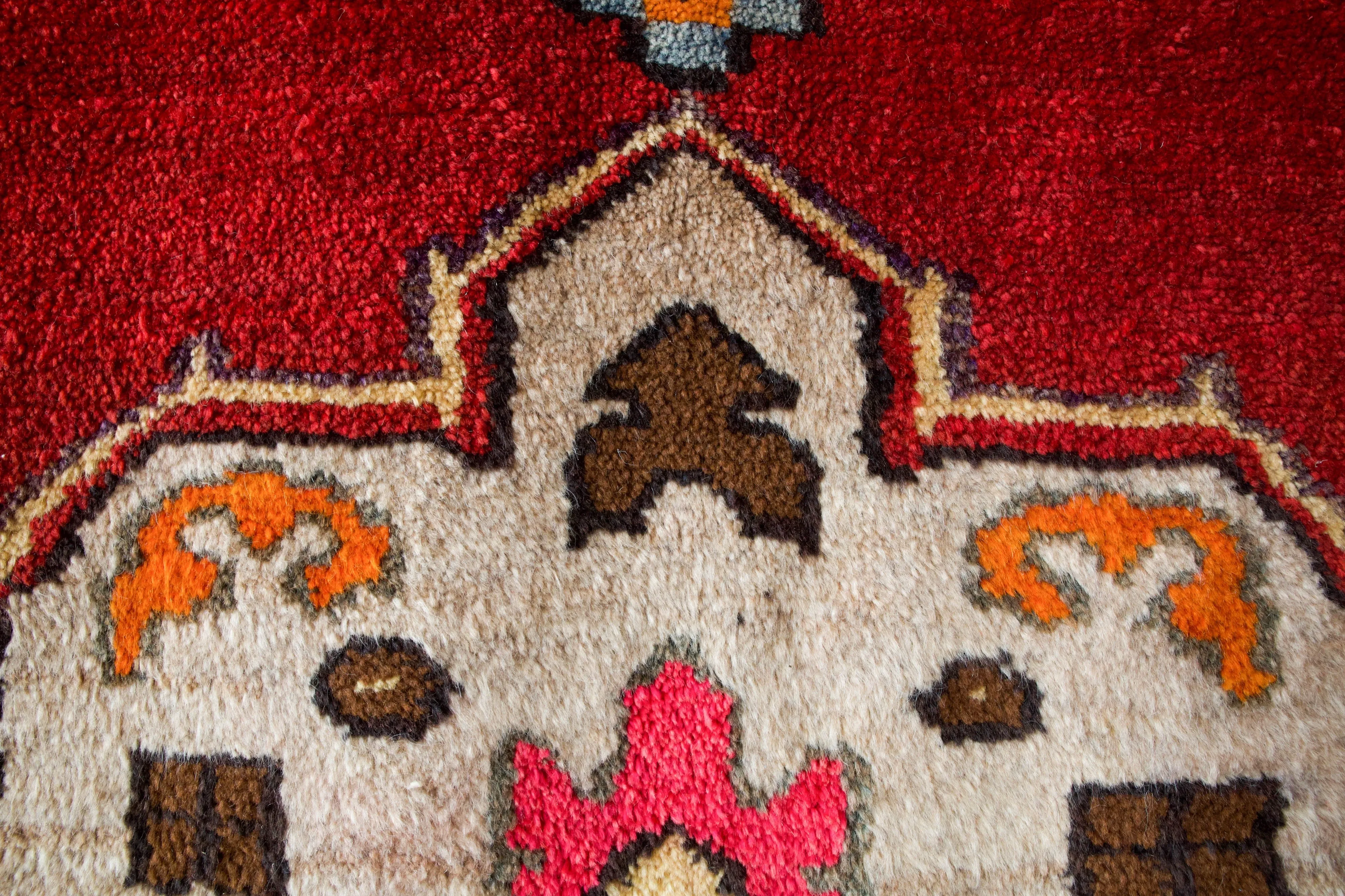 Vintage Eastern Anatolian Rug 7'2"x12'3"
