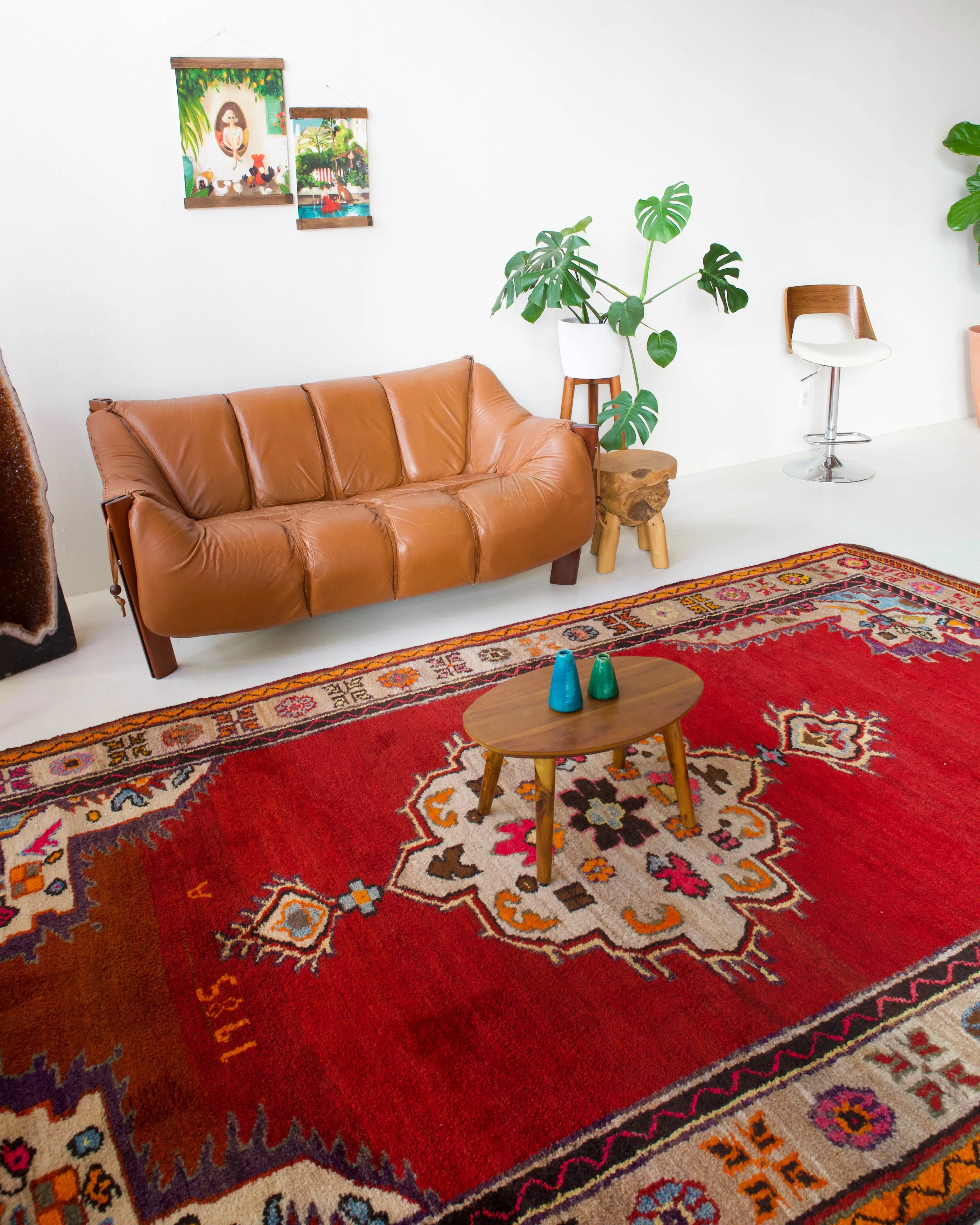 Vintage Eastern Anatolian Rug 7'2"x12'3"