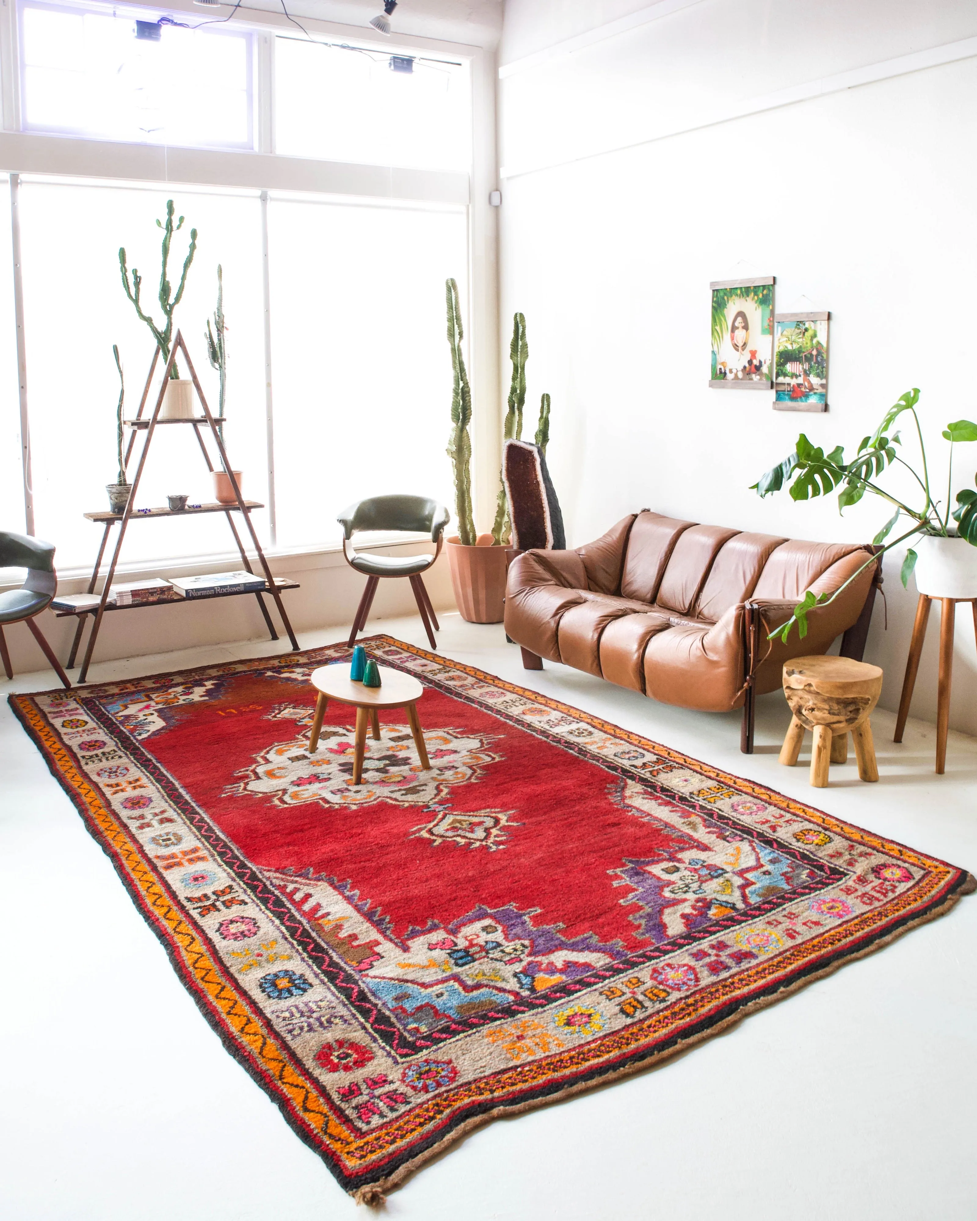 Vintage Eastern Anatolian Rug 7'2"x12'3"