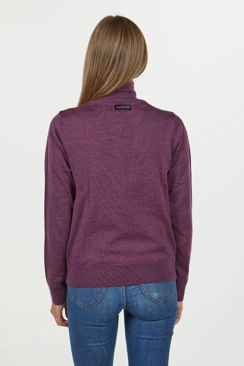 WILMA WINDBREAKER, 100% EXTRA FINE MERINOULL  — SPRING CROCUS